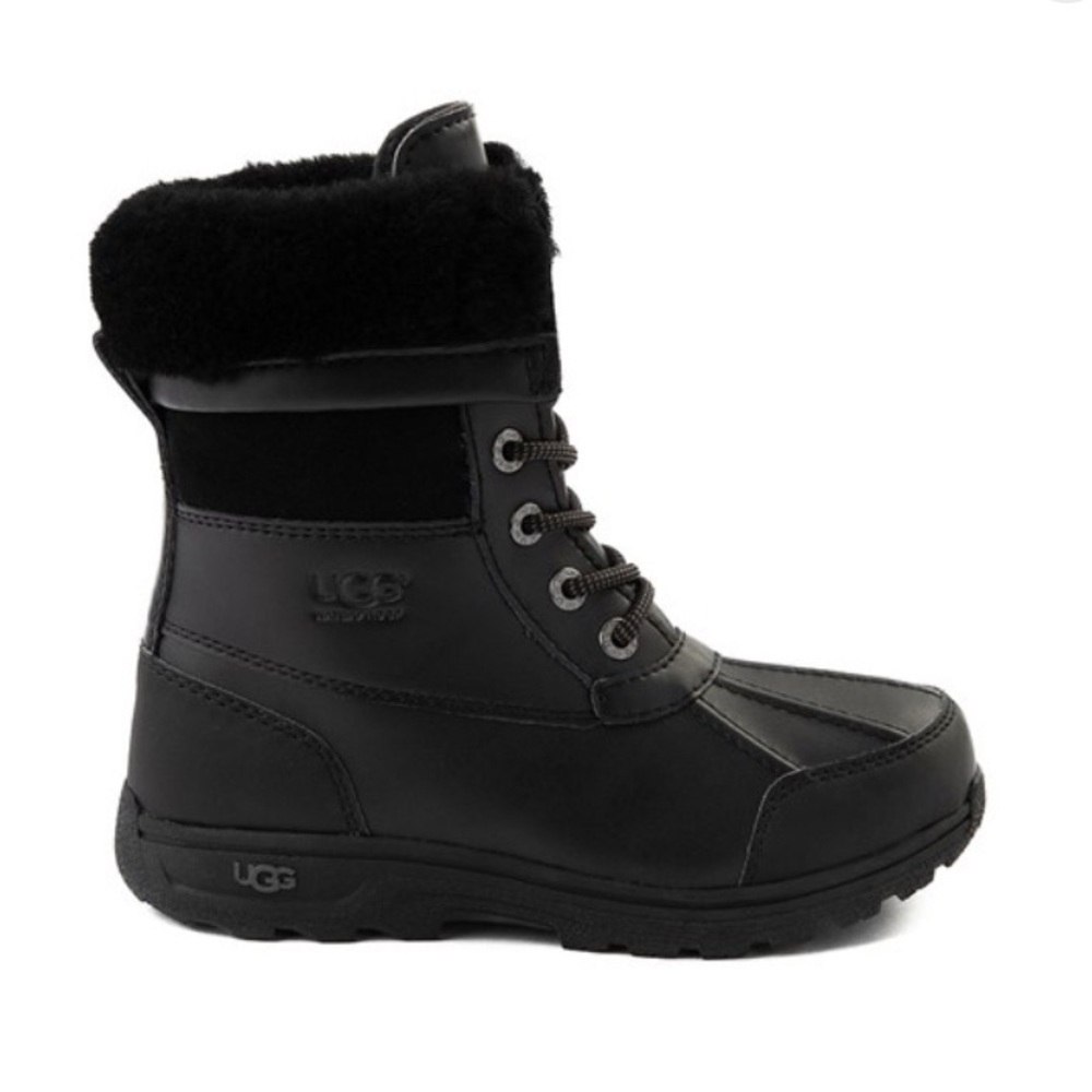 UGG® Butte II CWR Boot - Little Kid / Big Kid - Black - Picture 5 of 16